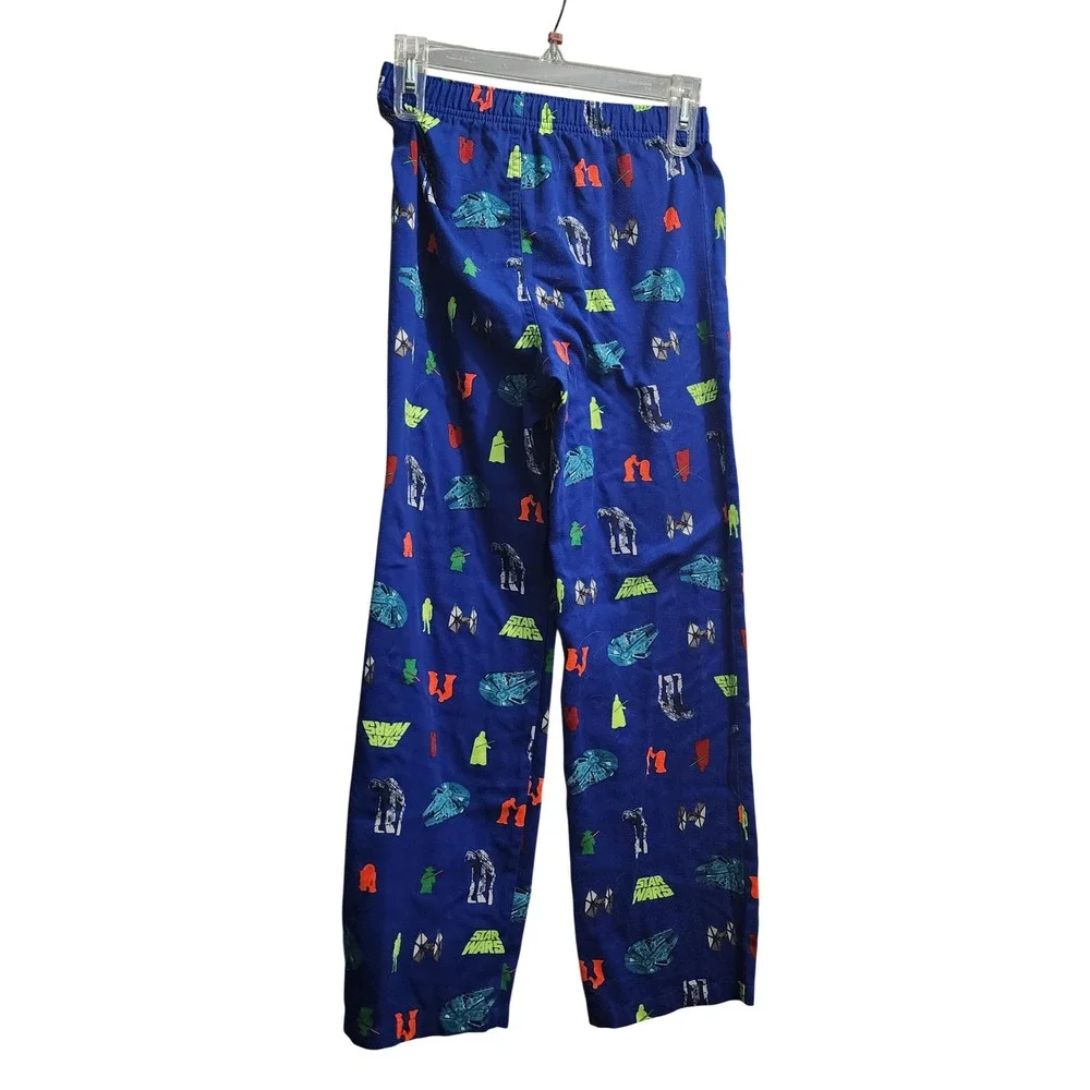 GAP Kids Star Wars Pajama Pants Blue‎ Sleepwear Boys Girls Size 12